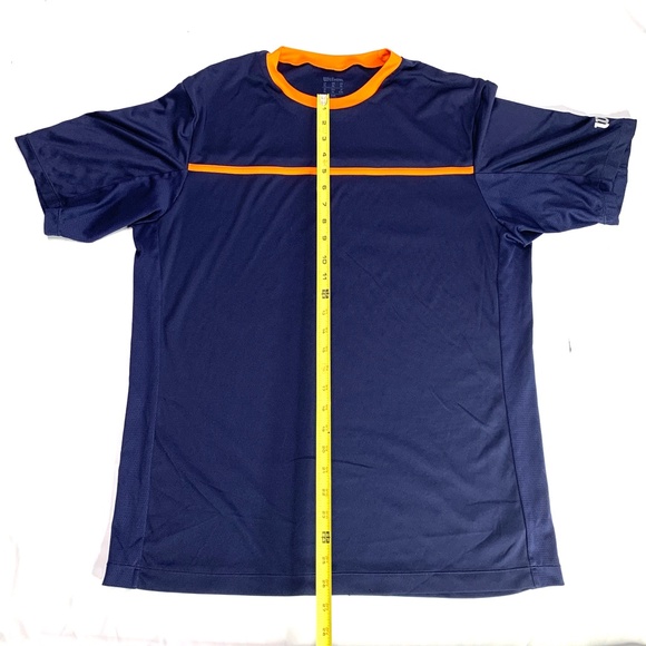Wilson Athletic Dark Blur T-Shirt XL - Picture 2 of 5